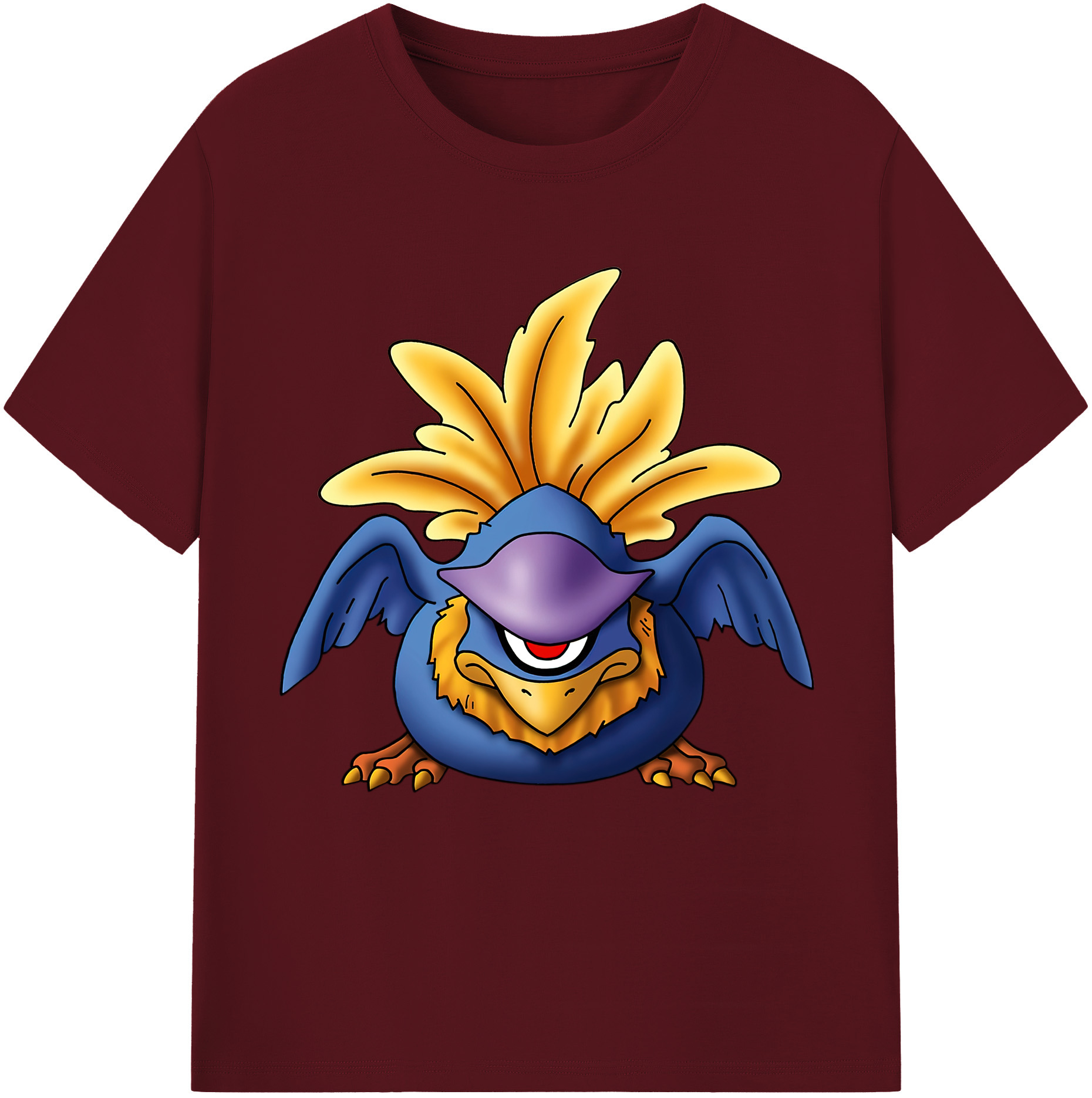 （画像用） ドラゴンクエスト Doragon Kuesuto Dragon Quest 綿100％半袖Tシャツ（フロントプリント）